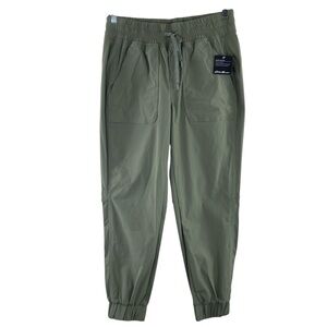 Eddie Bauer‎ Women’s Sightscape Horizon Jog Green Joggers Sz 8